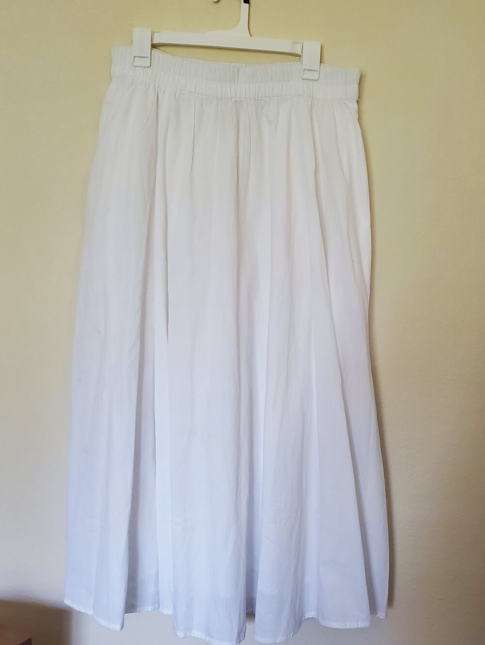 Joie White Flowing Maxi Skirt
